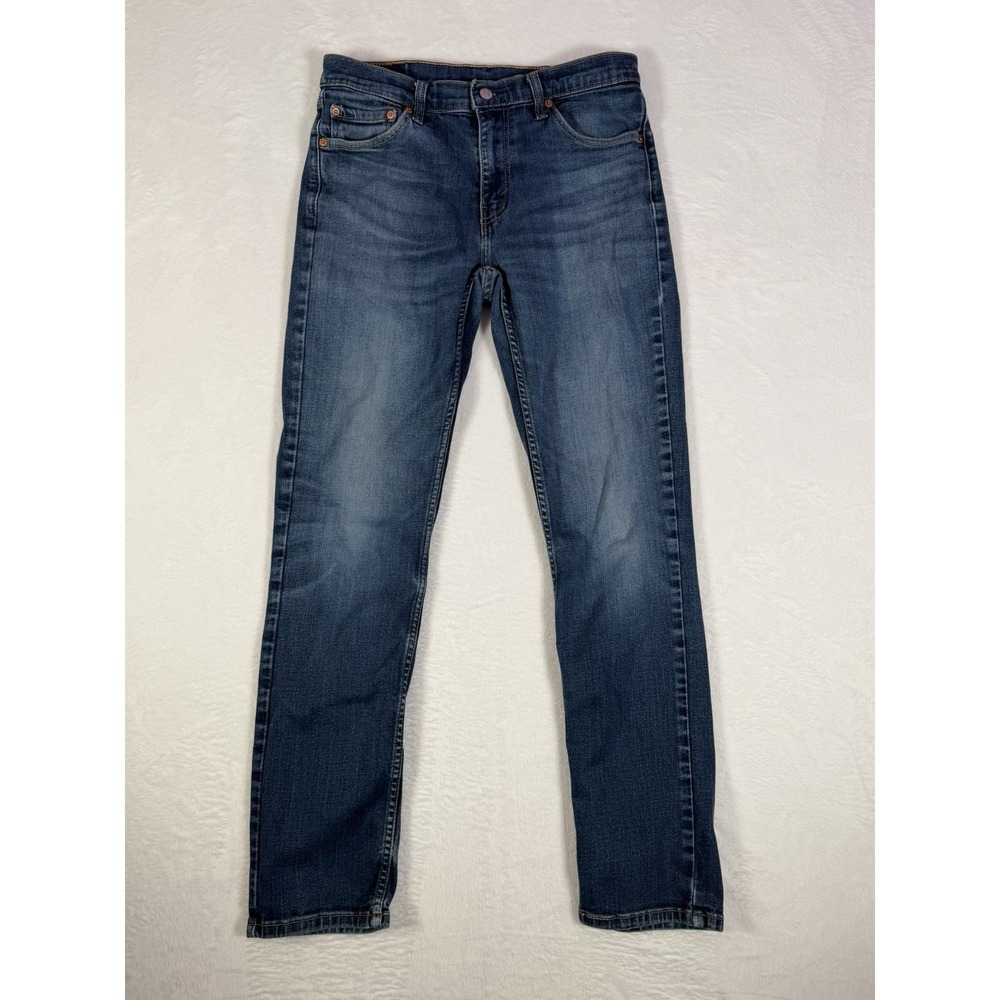 Levi's 511 Slim Fit Jeans W32 L32 Medium Wash Stretch Denim Men's